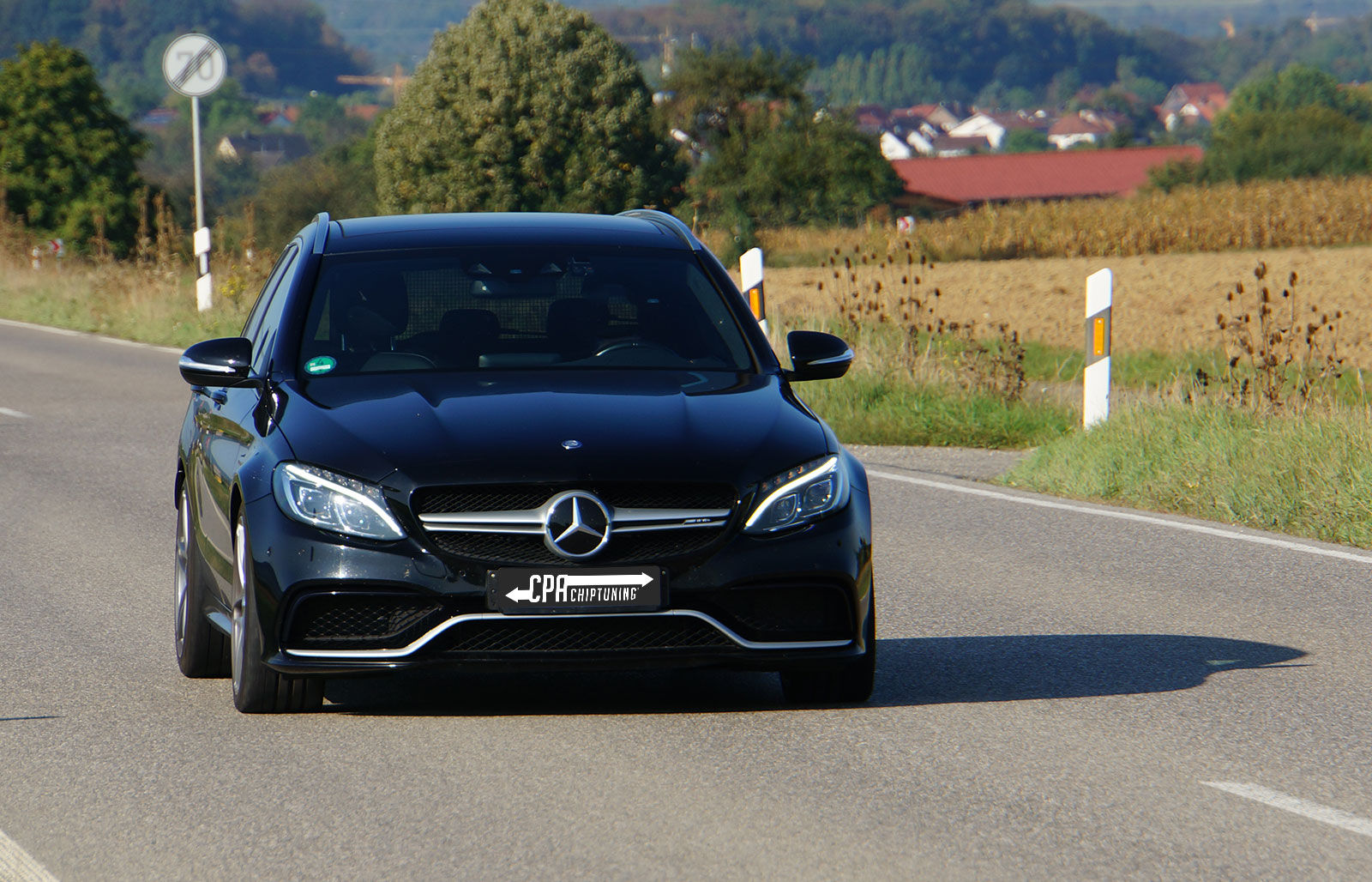 C63AMG, 排気量損失、パワー増大