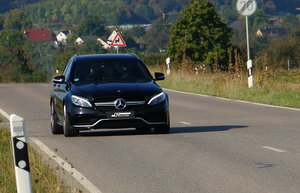 C63AMG, 排気量損失、パワー増大